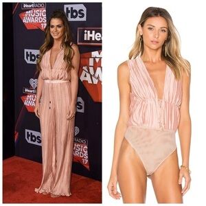 The Jet Set Diaries X Free People NWT Primavera Bodysuit Top in Desert Coral